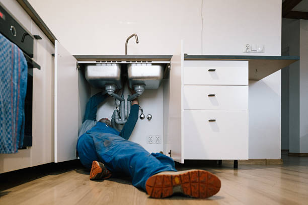 Professional Plumbing technician working in Vergennes, IL